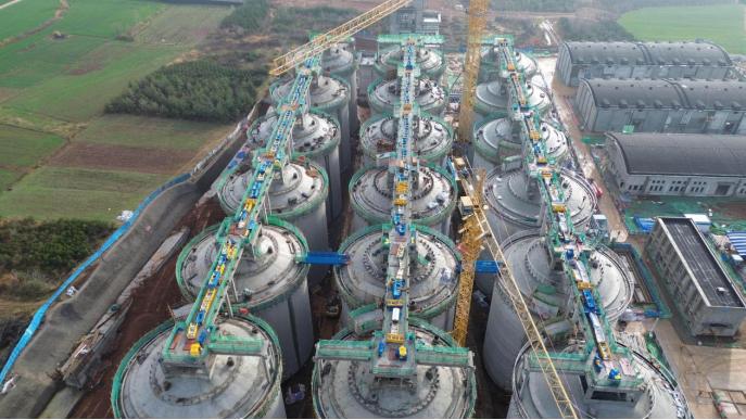 总投资约3亿元！西安农投15万吨综合性粮食仓储基地（蓝田）项目进度条刷新...