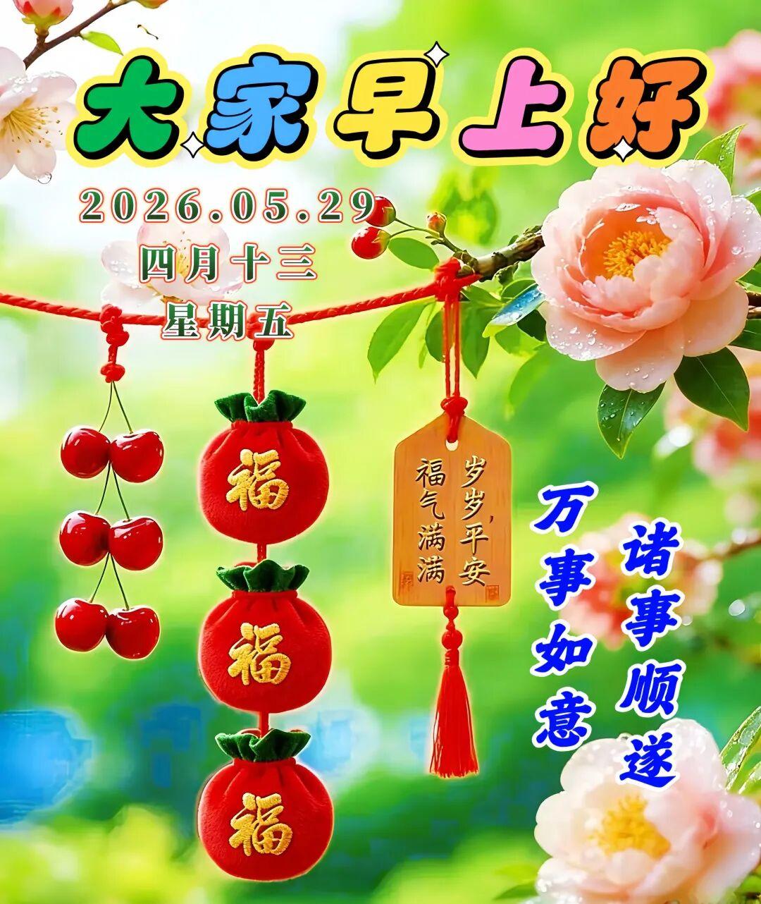 💝友情重回味，牵挂爱陶醉。天天送祝福，真诚守欣慰。祝你财源广进，事业有成，爱情