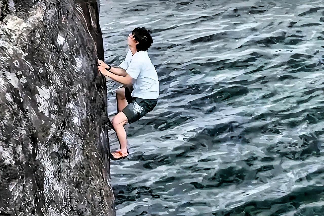 1. 挑战并非盲目冒险，安全保障拉满：这不是无准备的冒险，王一博此前有6周系统攀