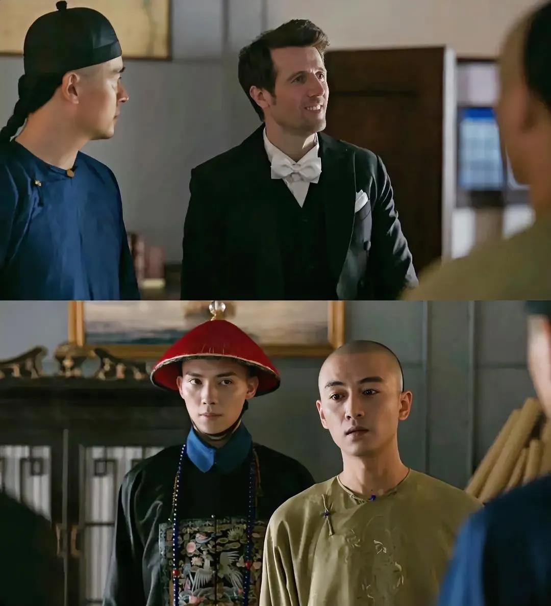 好想哭，这镜头让我想起顾维钧和列强谈判。古平原和洋人谈生意这个镜头语言拍得很好