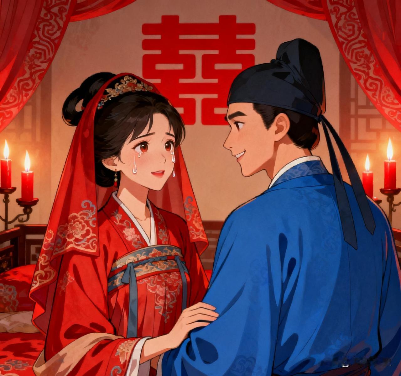 古时，有一秀才娶了个美貌的寡妇。洞房花烛夜，秀才催道：“娘子，休息了吧！”可寡