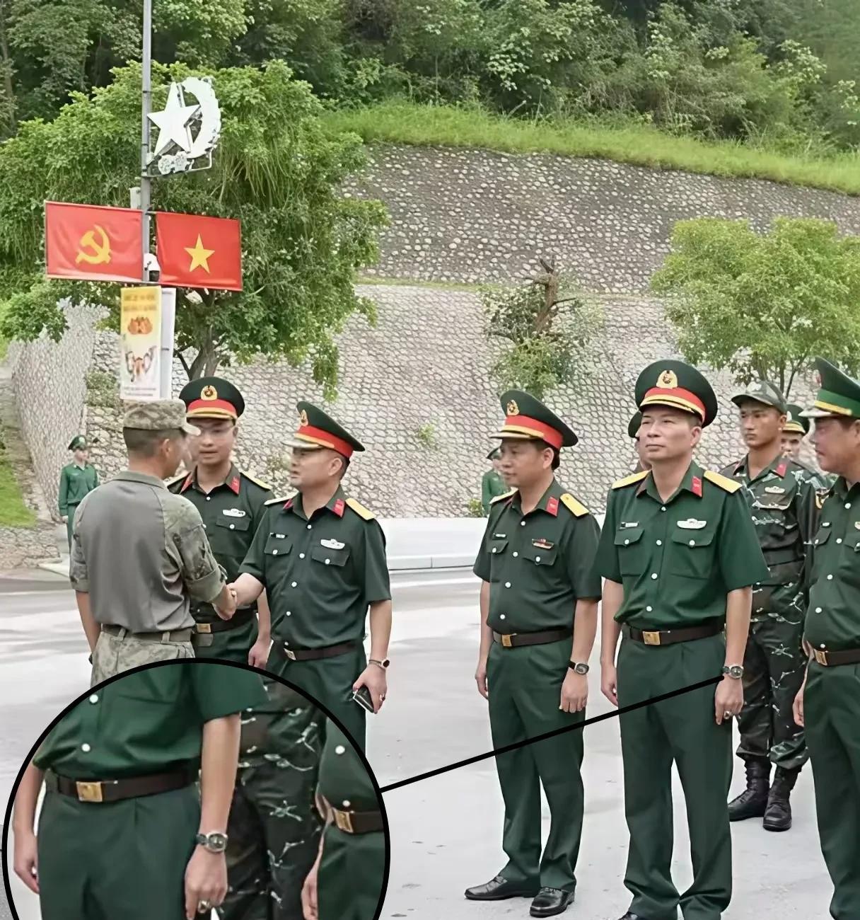 越南的作战部队纪律真是没谁了！他们派到东大交流的这帮军官，军容军貌甚至不如国内