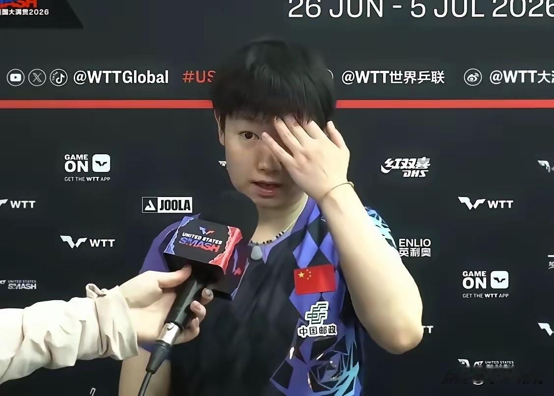 莎莎晋级八强后，记者问莎莎，后面变成七局比赛了，你将怎么应对？莎莎却说，我要赶紧