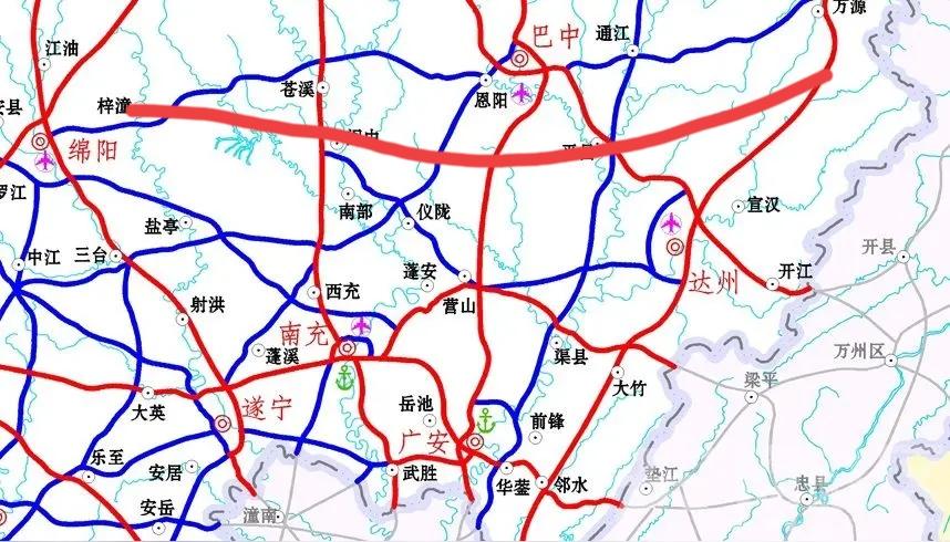 阆中的交通格局一直以来都是以兰渝高速为主，虽然马上要开工建设的南三高速过境阆中，