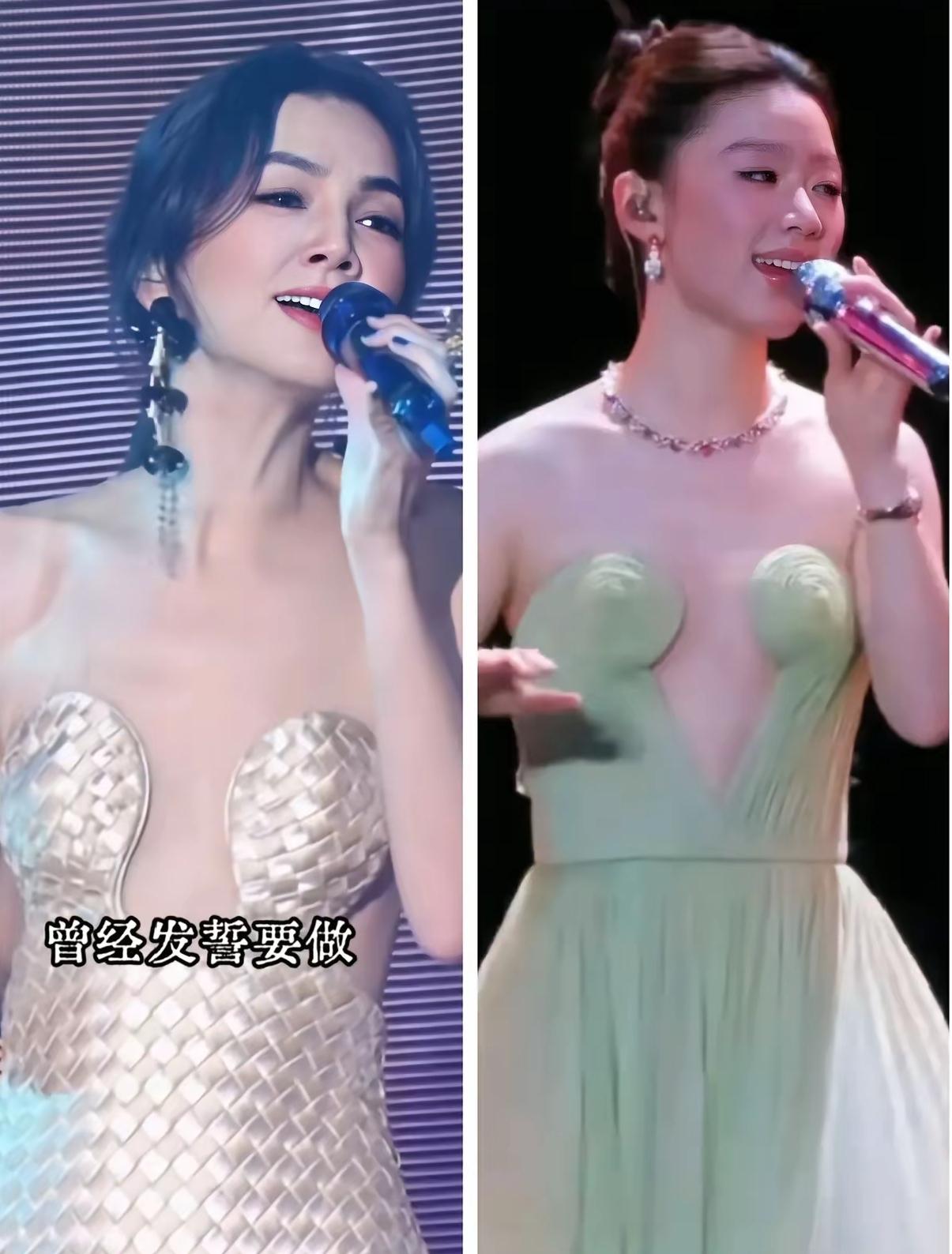 好家伙，这种款式的裙子，真是谁穿谁上热搜啊!单依纯之前穿了好几次，被网友吐