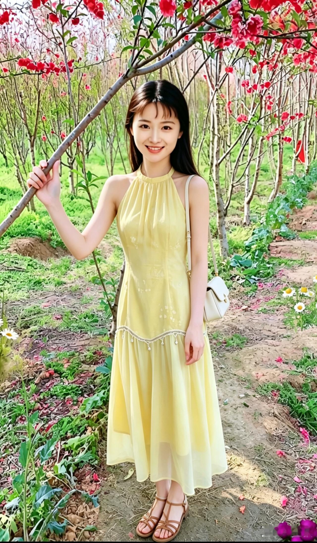 花间笑语，春意盎然。