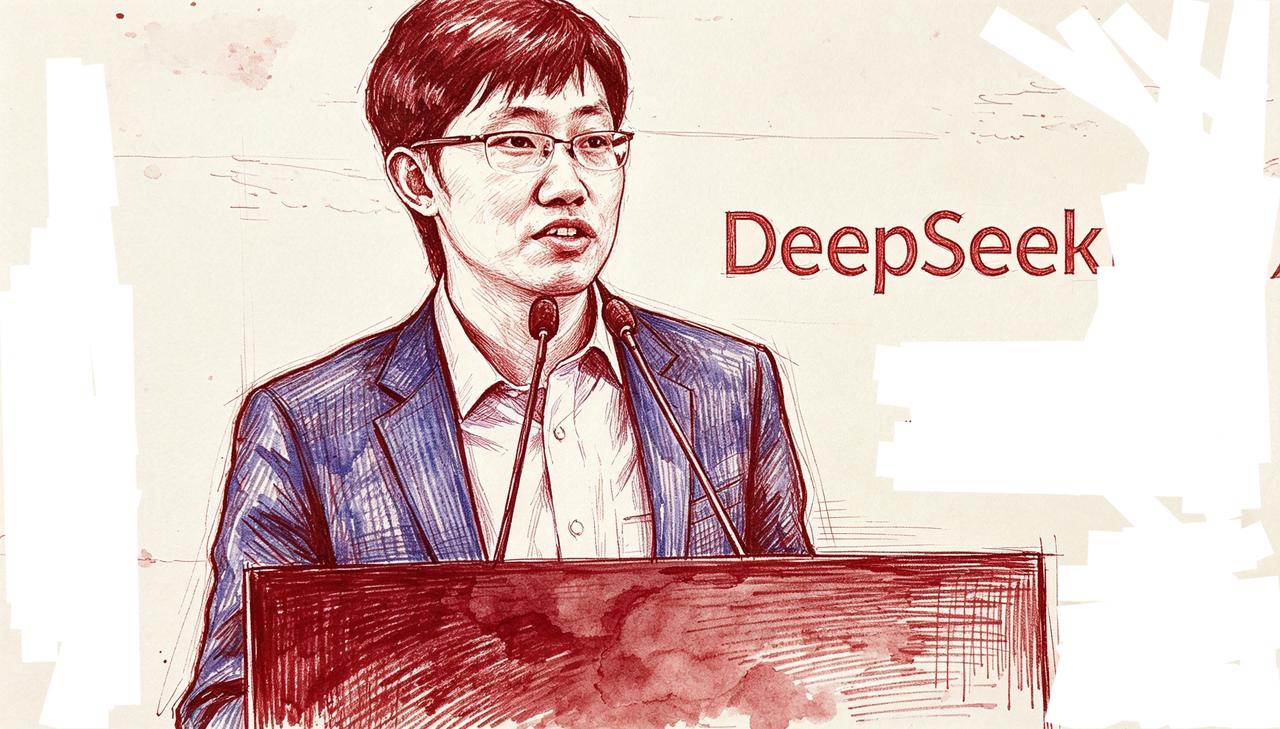 9月23日的时候，在联合国召开了一次全世界人工智能大会，deepseek创始人