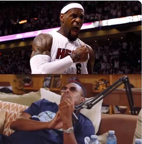 前凯尔特人名宿皮尔斯谈起他跟詹姆斯对抗，从骑士到热火的区别。皮尔斯说：“我认为勒