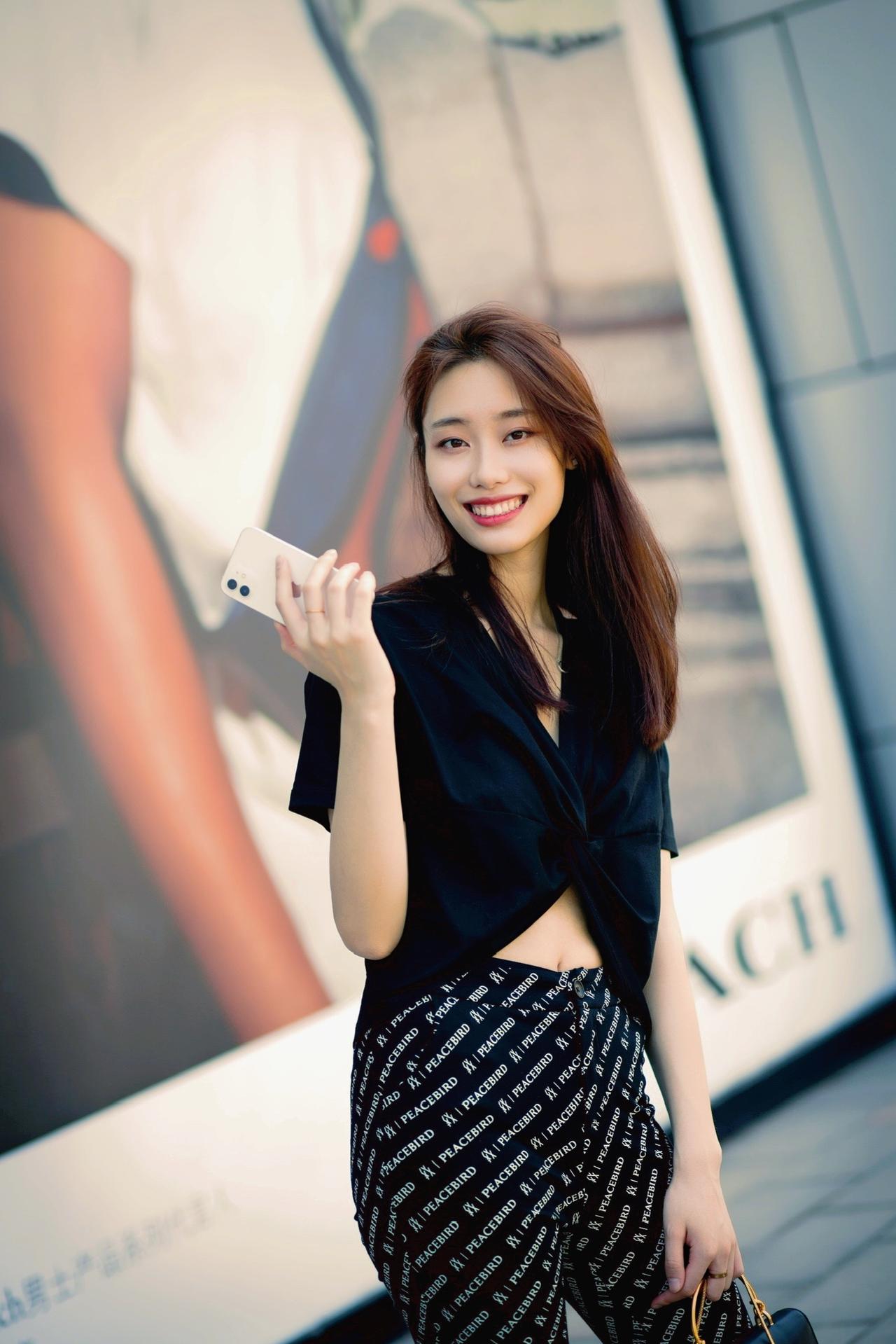 街头抓拍陌生人甜系女生甜妹女孩街拍美女街拍陌生人