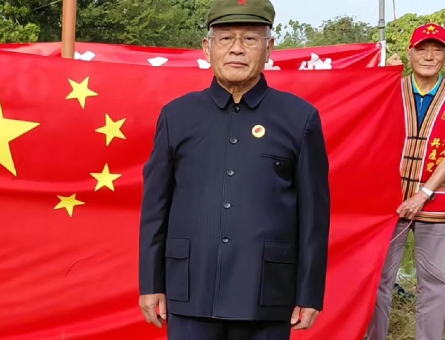 台湾人民共产党党主席，林德旺，真是爱国爱党的铁杆统派！身为台南人，在老家、台南绿