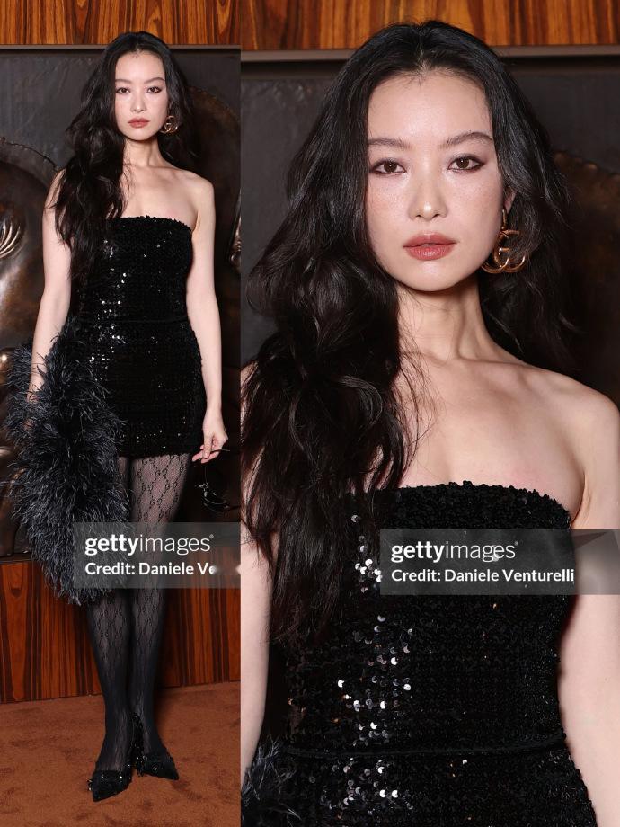 倪妮这个妆是欧美妆吧，仔细看还挺好看的，而且这个妆生图比工作室出图更生动些，