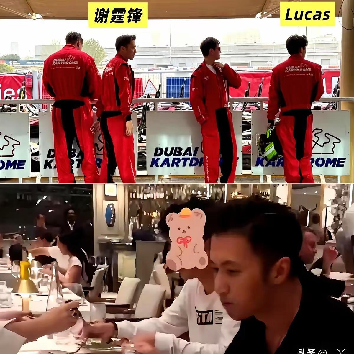 谢霆锋带Lucas到迪拜庆生，照片瞬间刷屏。这热度，并非只因他帅，而是他让“养儿