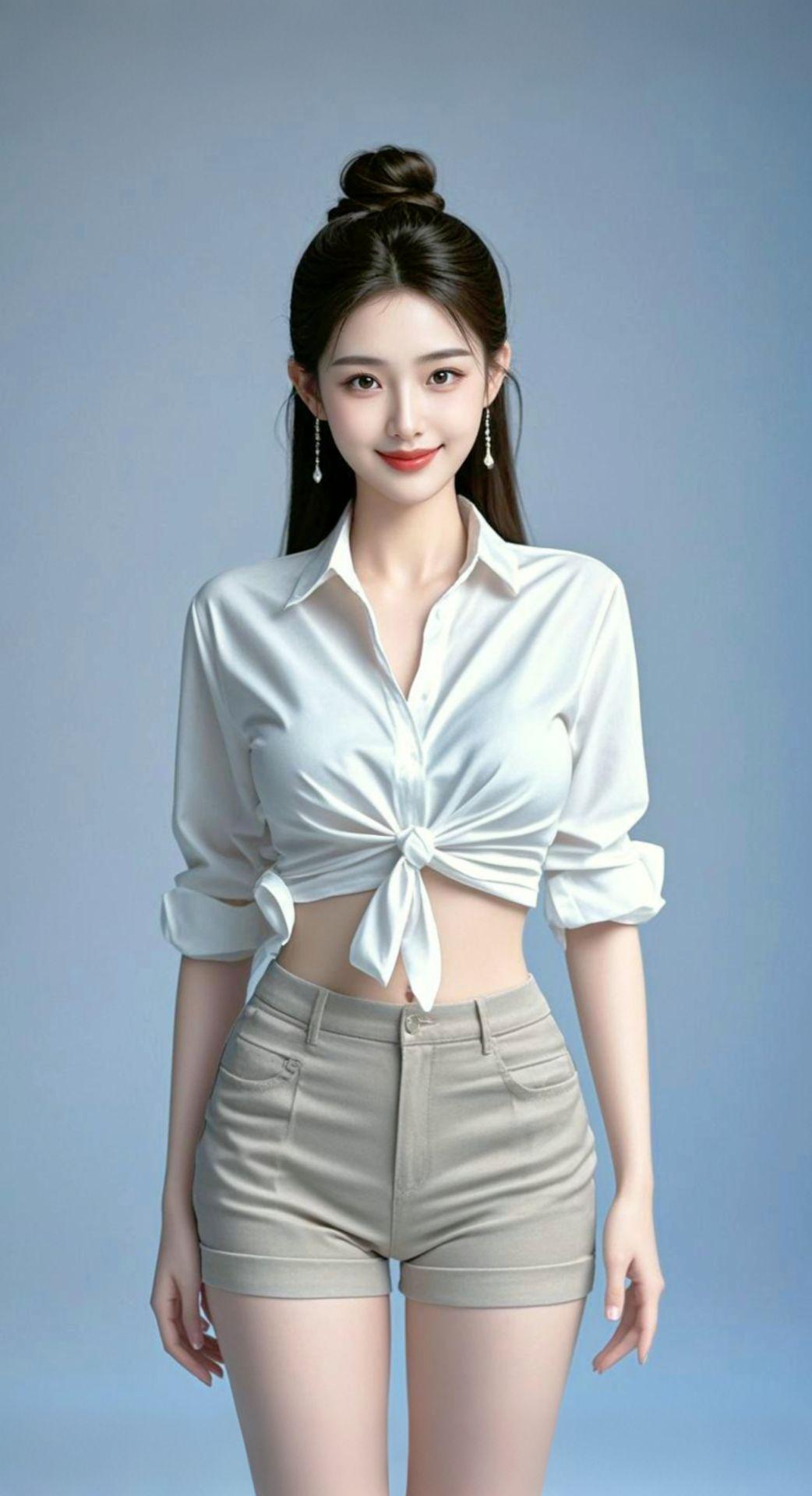 AI扩图AI优雅身姿