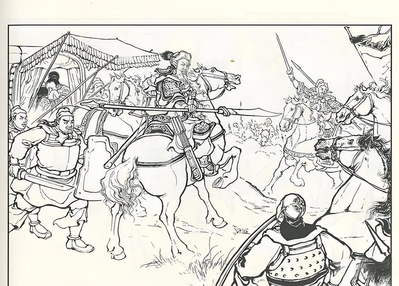 三国演义连环画：这员大将是谁？也是单骑护送主母一路前行，其忠心义胆可算是关公第二