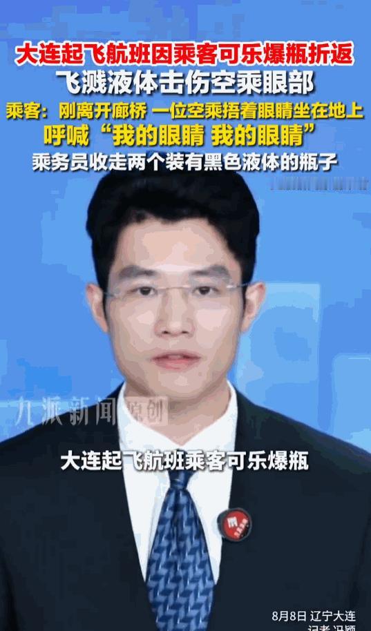 飞来横祸！大连南航航班险出大事，飞机正滑行准备起飞，机舱内猛地炸出刺耳异响，紧接
