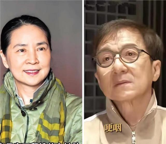 她守了40年活寡，虽然丈夫活着，成龙的电话响了，林凤娇会下意识地递给儿子：“房祖