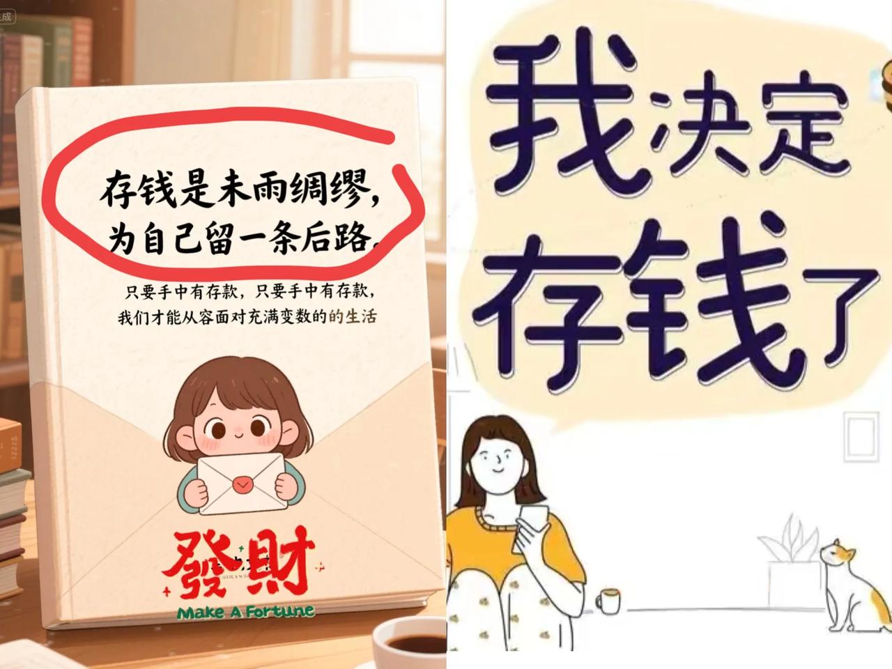 今天才算是真正见识了存钱的重要性。早上三姐突然打电话问我，四姐夫有没有找我借钱