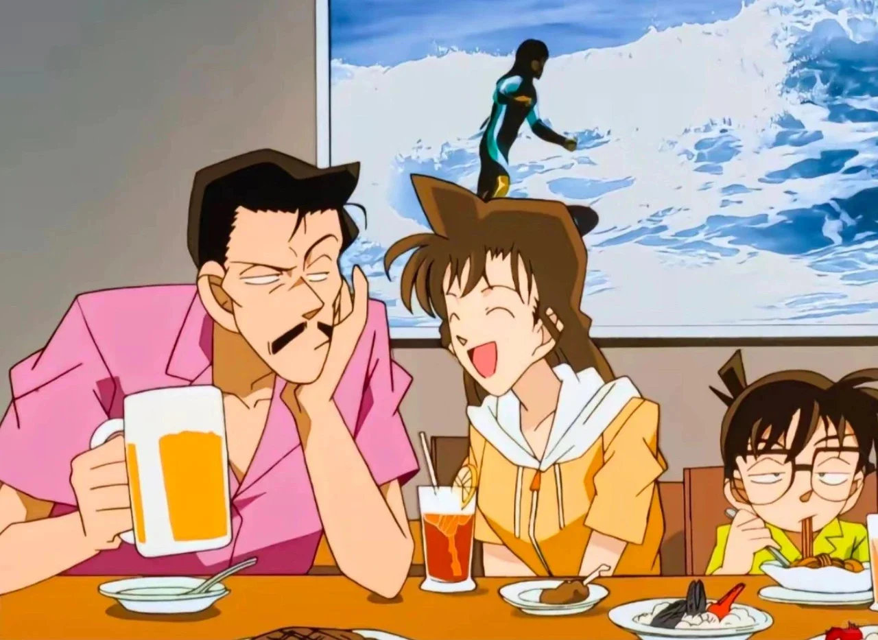 名侦探柯南特别喜欢早期的毛利三人组