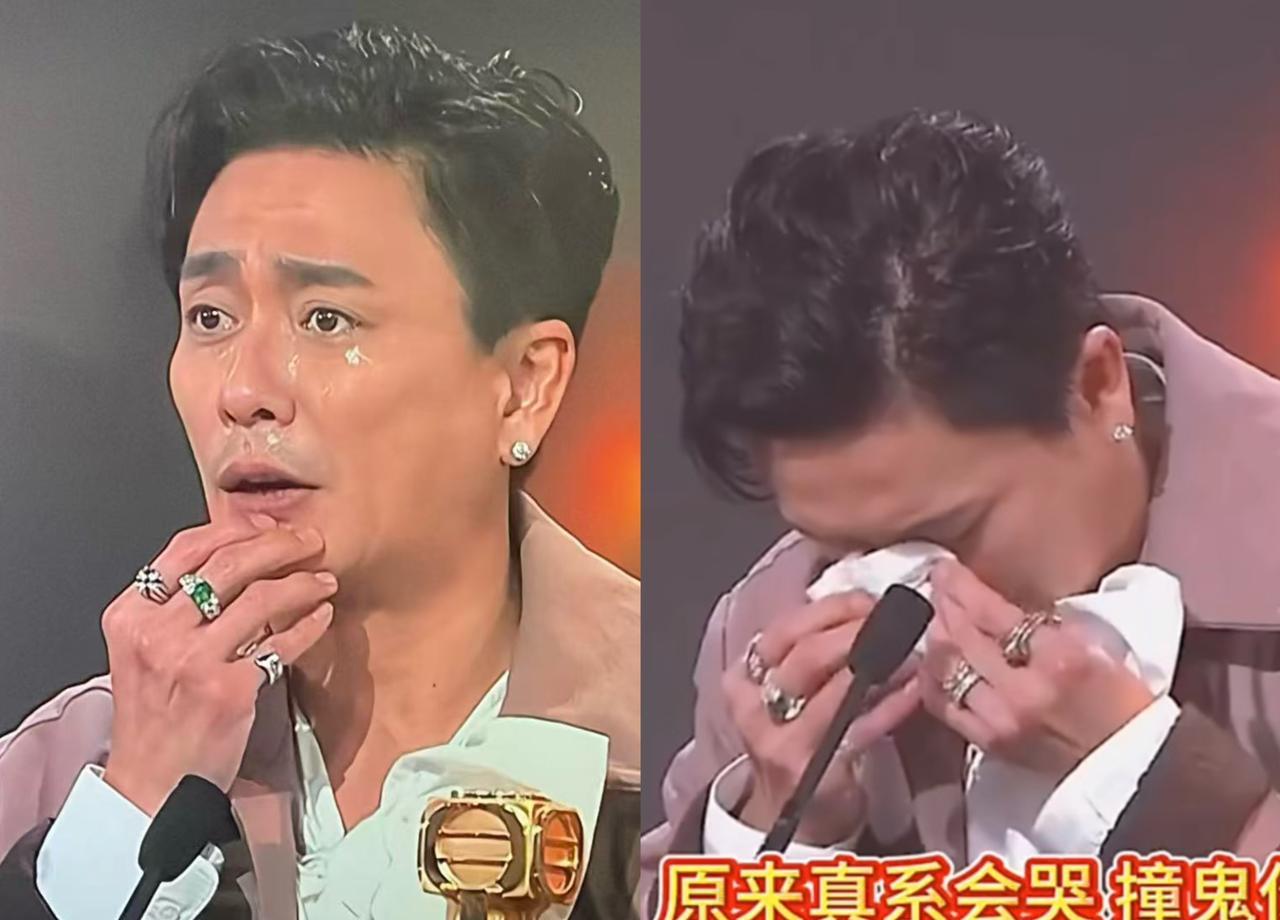 痞帅天花板失灵了。领奖时他脸上的皱纹，比台词还抢戏。45岁黄宗泽捧起视帝奖杯