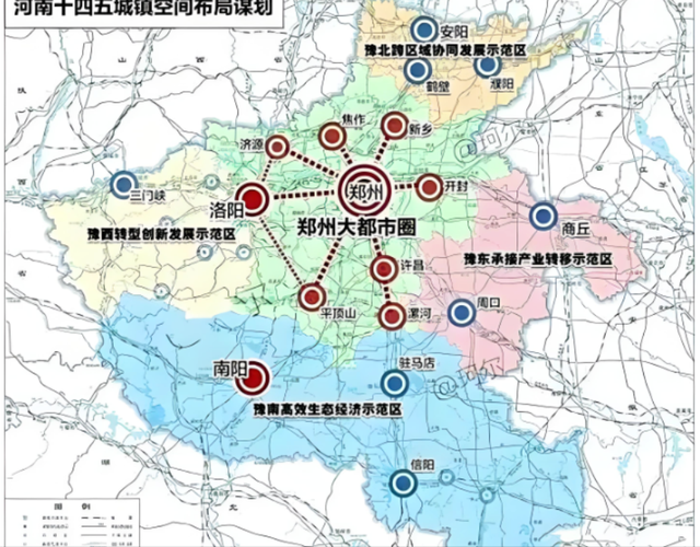 重磅规划! 河南将再建5条城际铁路, 强化郑州地位, 助力经济起飞