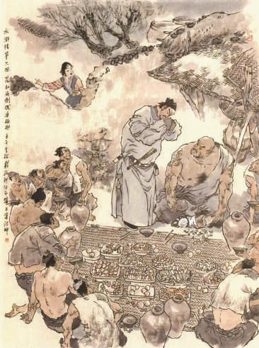 鲁智深的“斋”、武松的虎和一碗牛肉