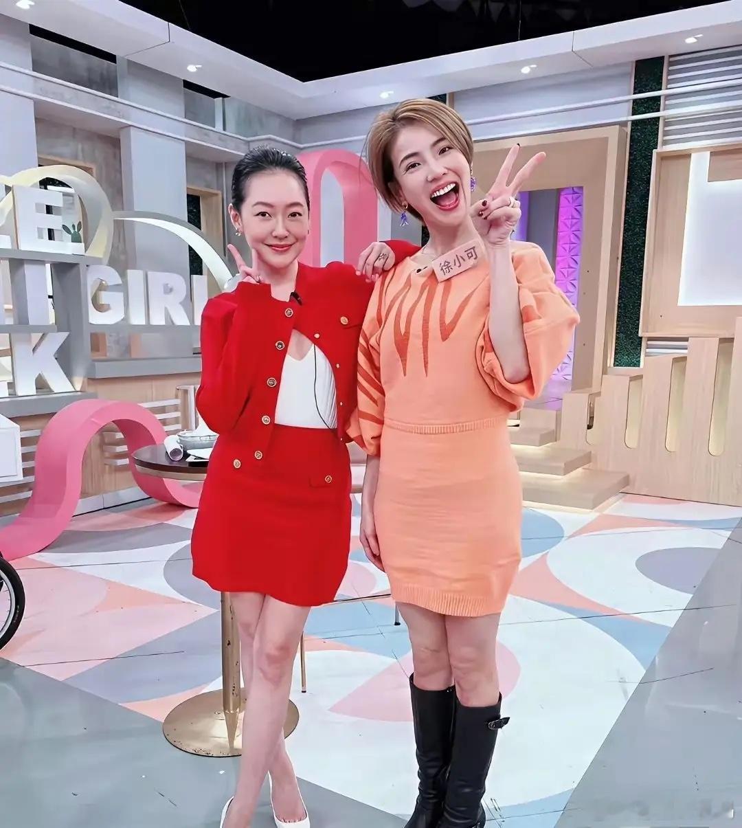 小S新年第一次录制节目，这节目当初是大S帮她搭建起来的！因为康熙关了，她没工作了