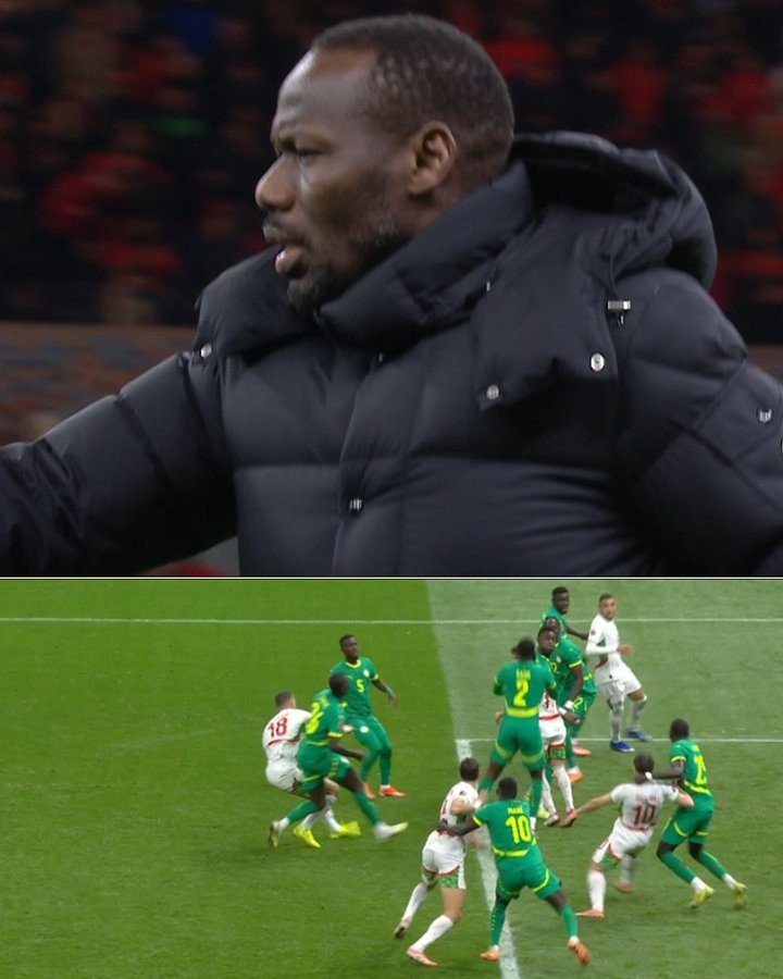 RMC: 不满点球判罚, 塞内加尔主帅要球员离场