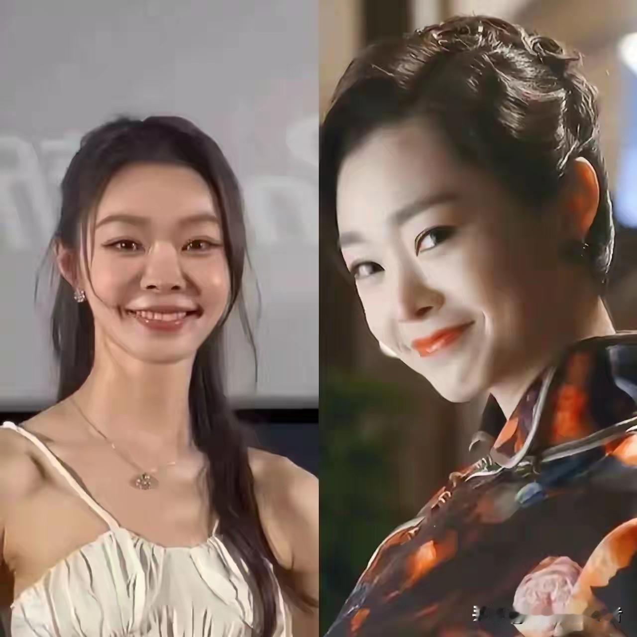 宋轶怎么变化这么大？真的不好看，看起来眼睛，脸都鼓鼓的。以前好喜欢她的于曼丽，