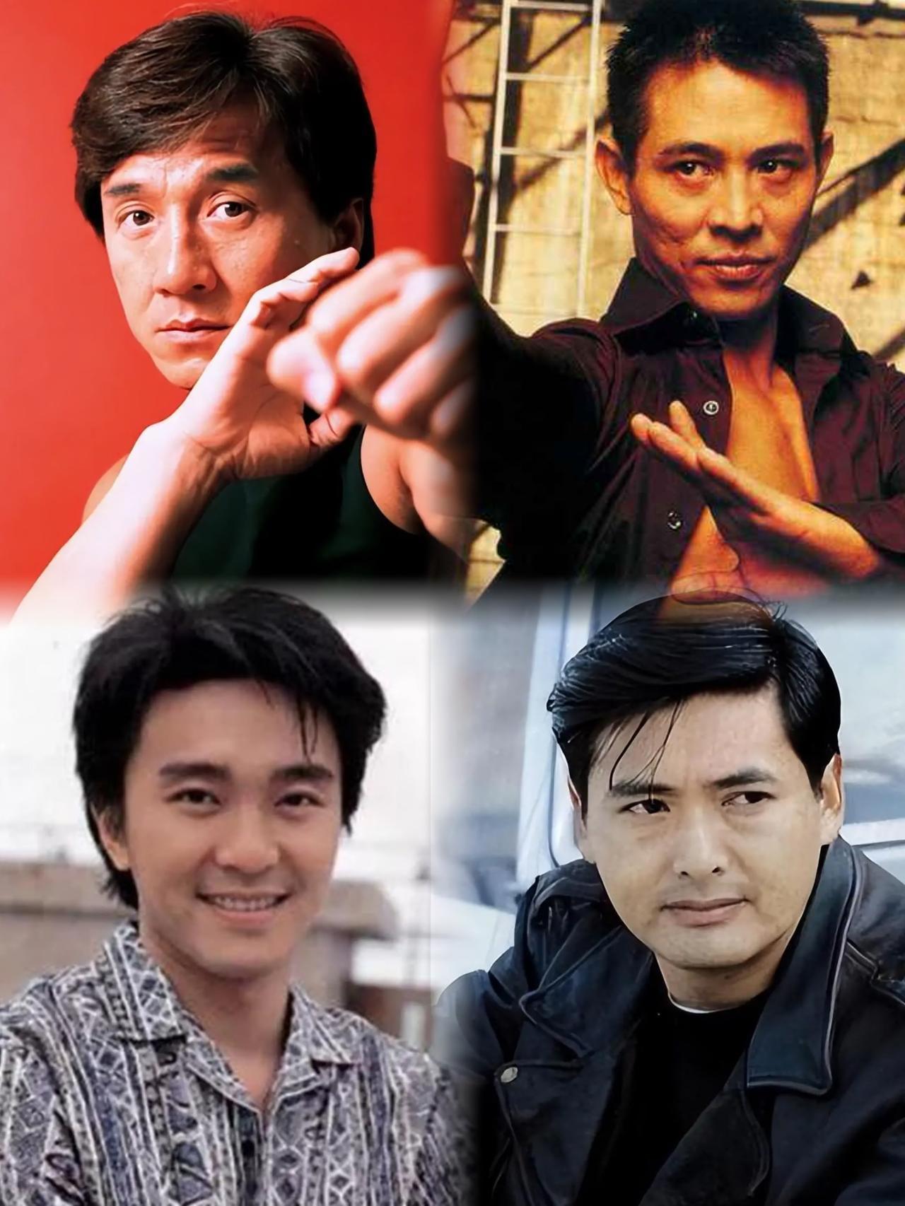 香港四大巨星至今未被打破的记录：1，成龙：一部电影里兼职最多岗位的华语男演员。