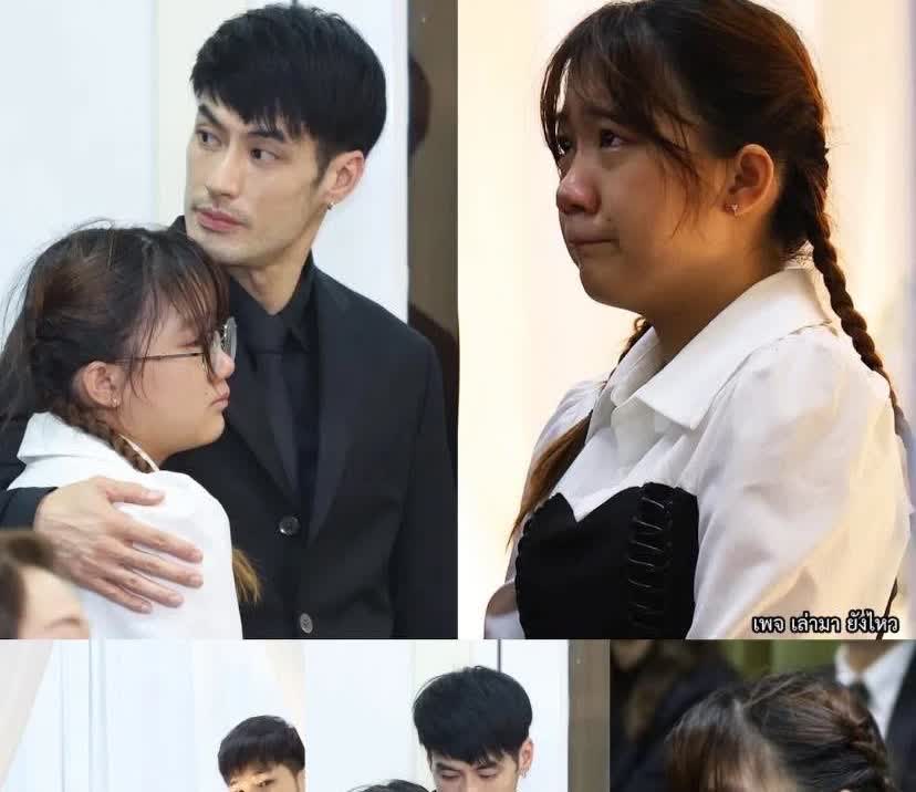 【Boy一直在安慰妹妹。】Boy妈妈葬礼第一日。。伤心不已的新天妹。。Boy