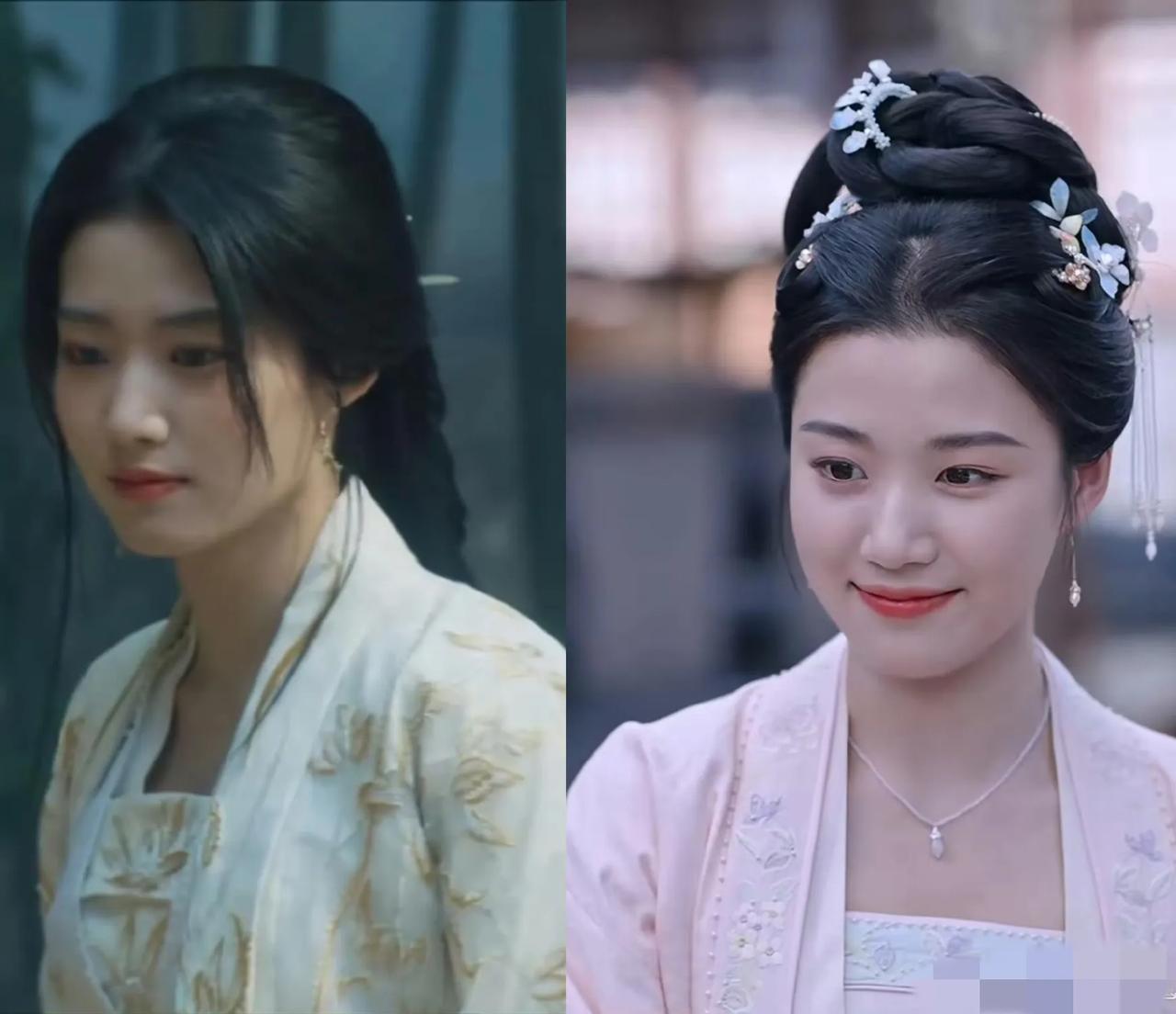 卢昱晓这两部剧跟两个人演的一样，《云之羽》里多好看啊，小四真的把她拍得很美，不过