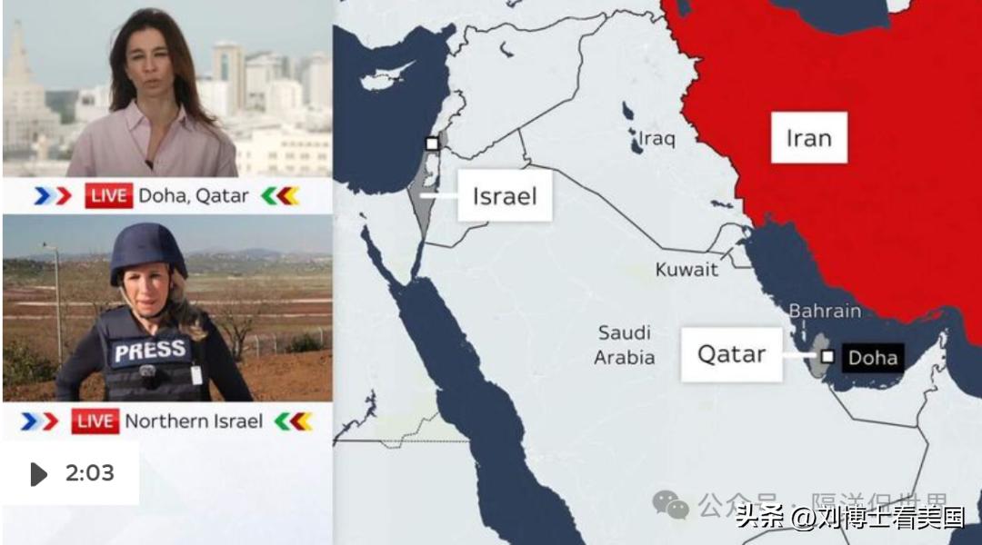 英国天空新闻的记者科迪莉娅·林奇在以色列北部报道，“以色列公众中普遍支持战争”。