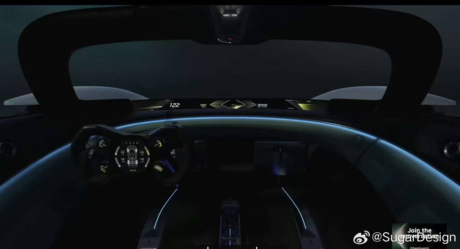 小米VisionGT概念车发布！完整的车灯家族语言已经浮出水面！对于后续车型的