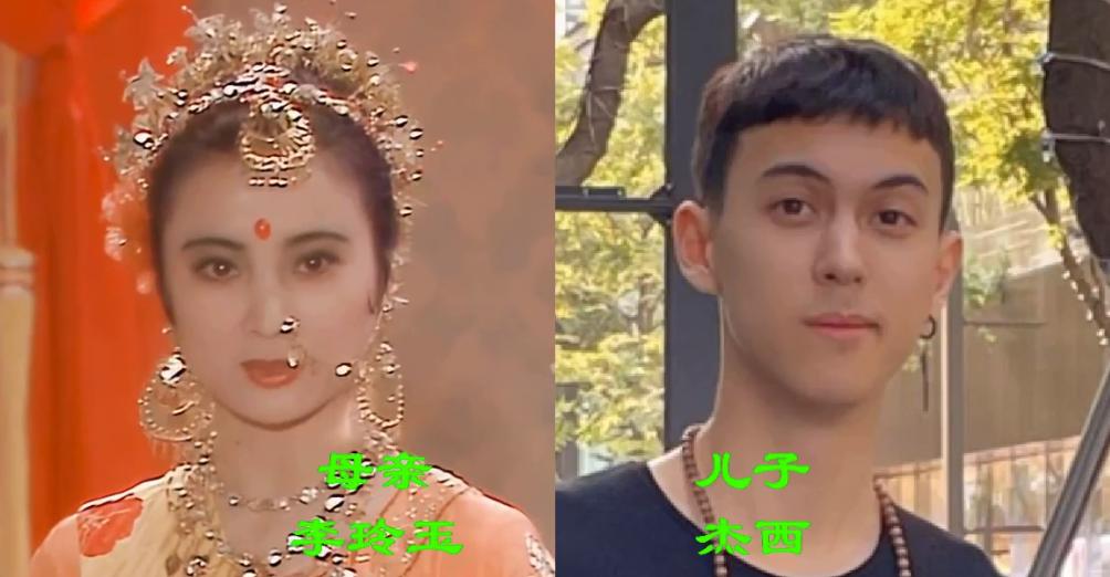 李玲玉，八十年代的“甜歌皇后”，嫁给了一位外国人，儿子有混血基因很帅。雪梨，演