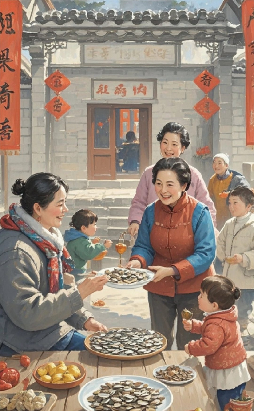 发现个好玩的事，今年串门都是我先发个搞笑短视频到家族群，长辈看了乐呵，然后视频聊