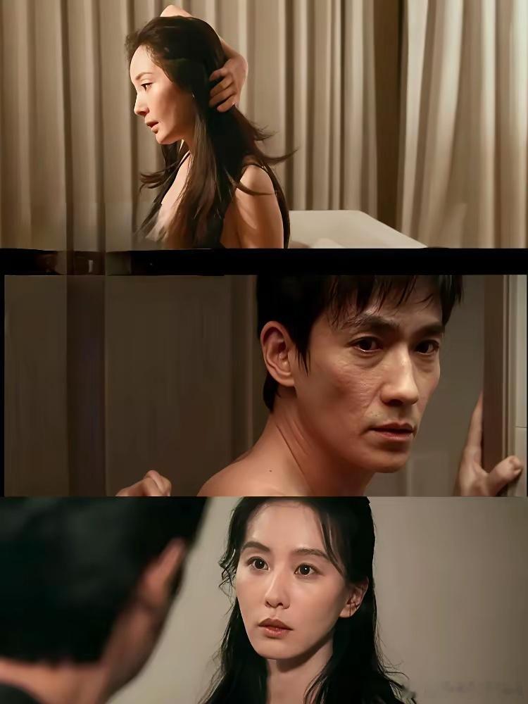 老婆怀着孕，他一个国安精英，竟在出租车上为另一个女人大口喘气，青筋暴起。张艺谋新