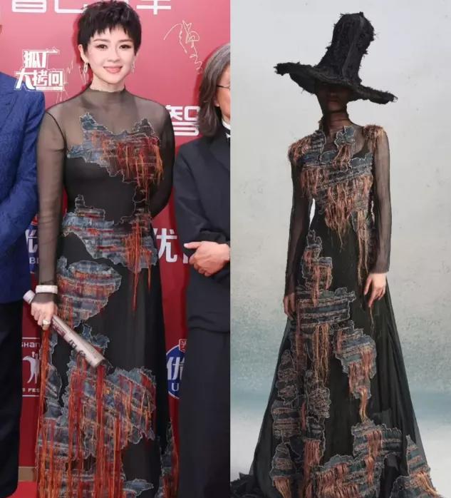章子怡出席上海国际电影节开幕式。真的给所有女人都提了个醒。哪怕你年纪再大、皮