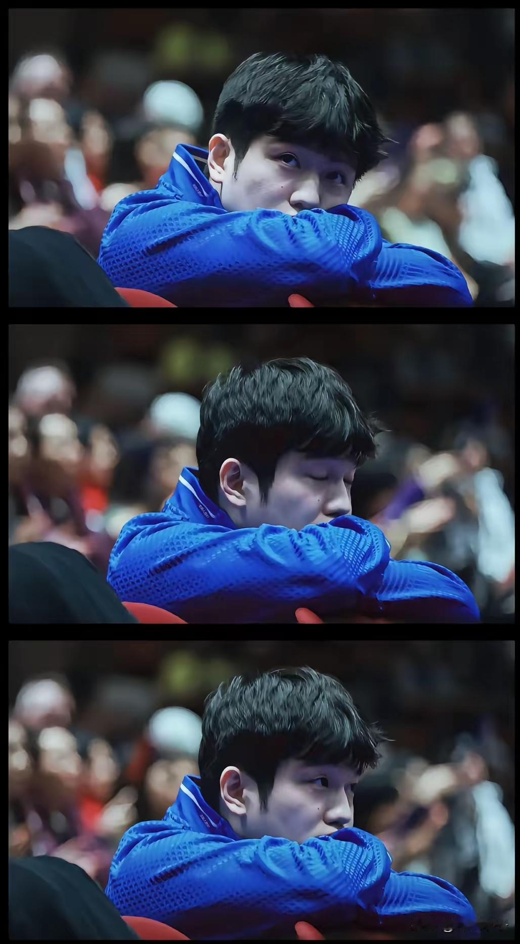 四个多小时的战斗，萨尔布吕肯队赢了，赢下第一局后观战的东哥，在观战局都看困了。