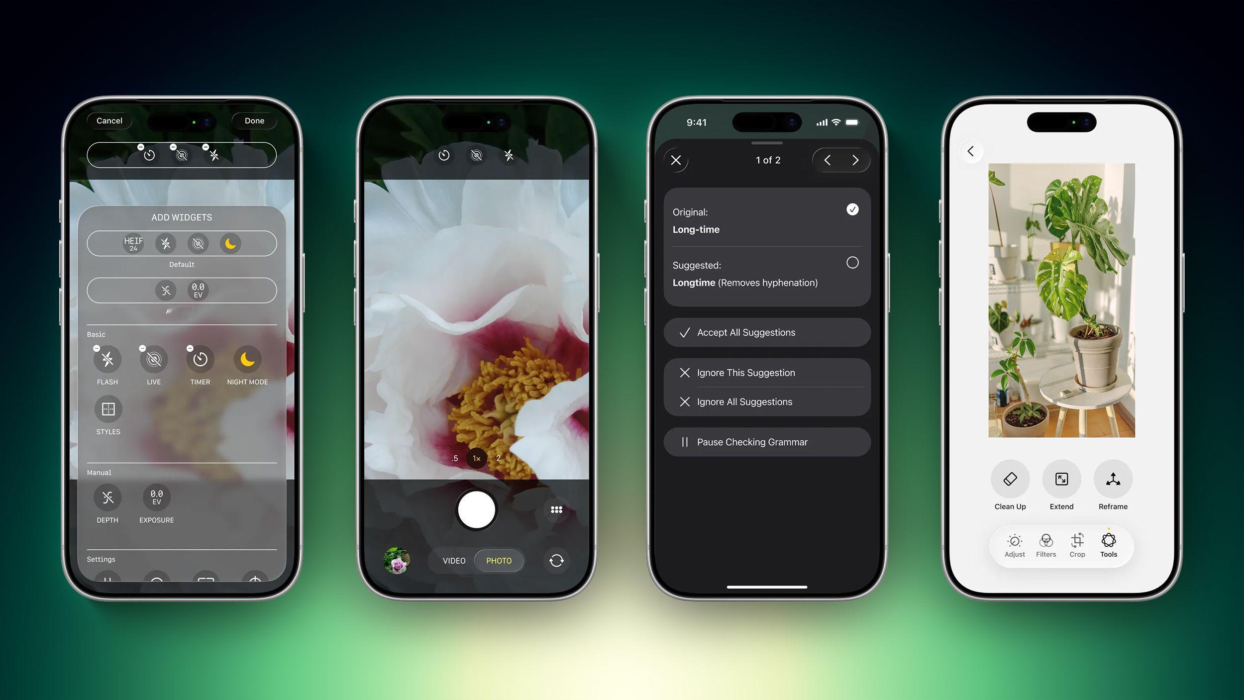 iOS27界面偷跑：相机和照片App全面接入AI基本上，iOS27的升级全是