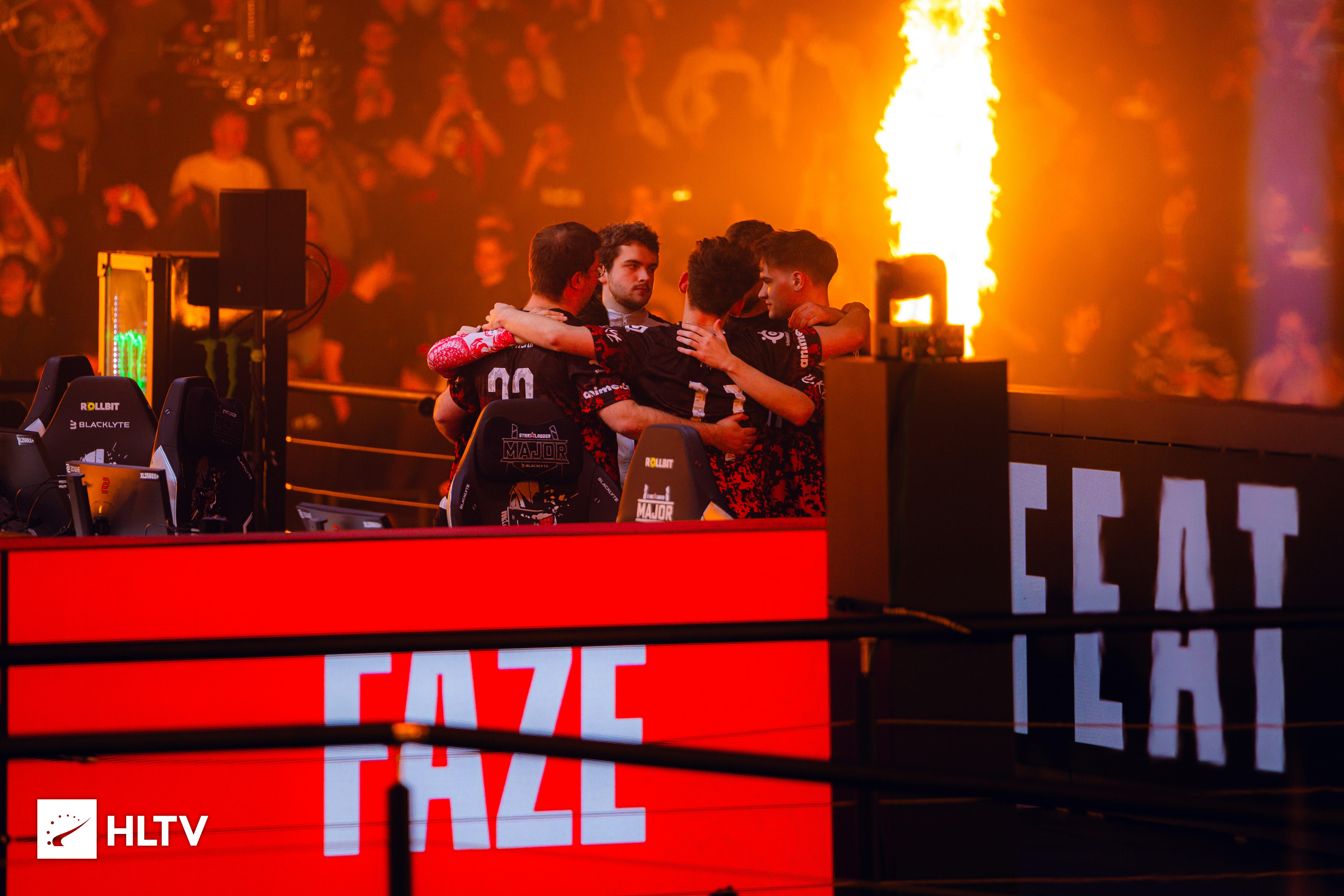 FaZe加入NIP和NAVI, 成为Major四亚俱乐部新成员