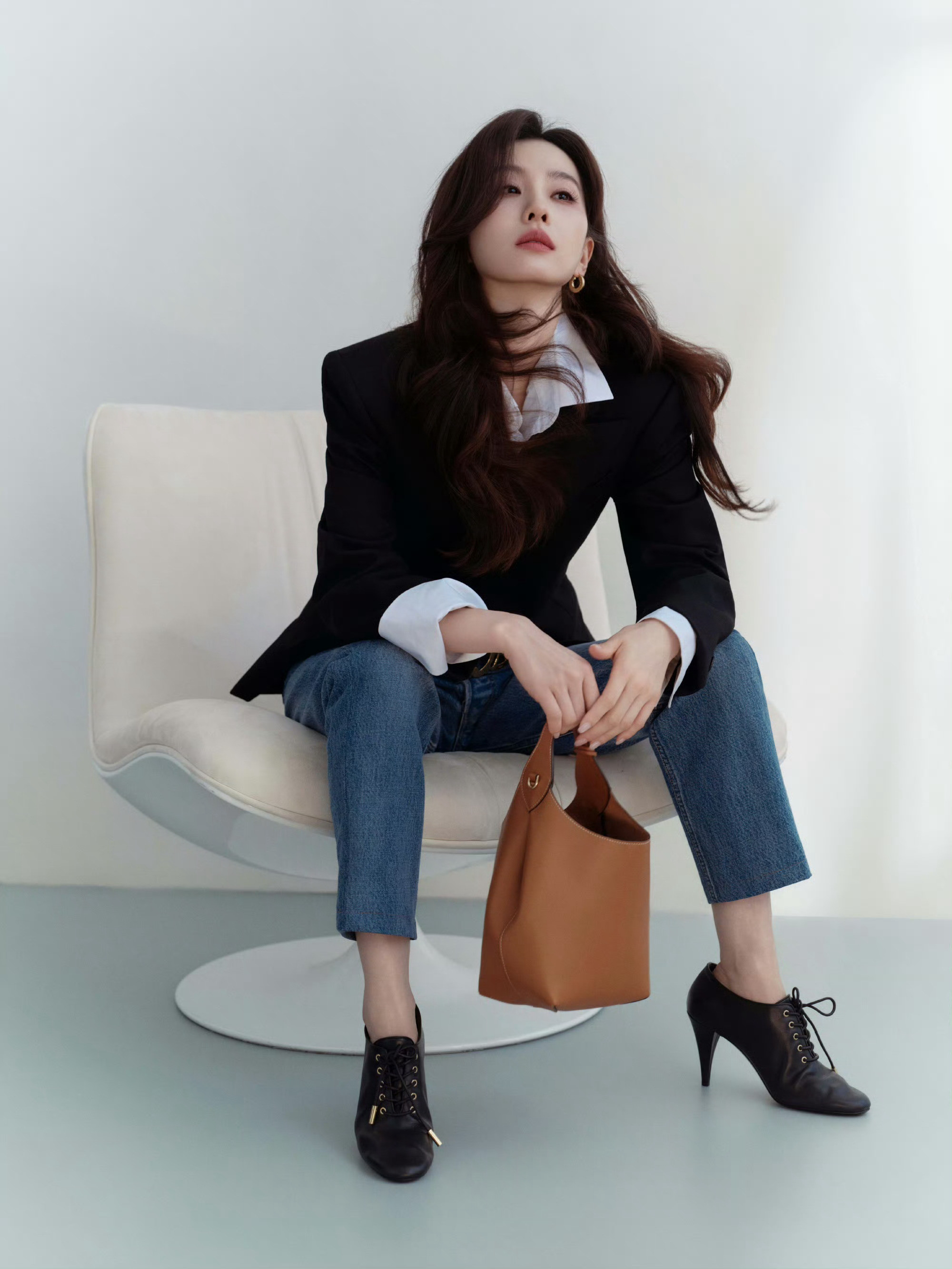 朴宝剑拍的刘诗诗王安宇孙千5奢女王刘诗诗，内娱唯一拥有奢牌双成衣（Celine➕