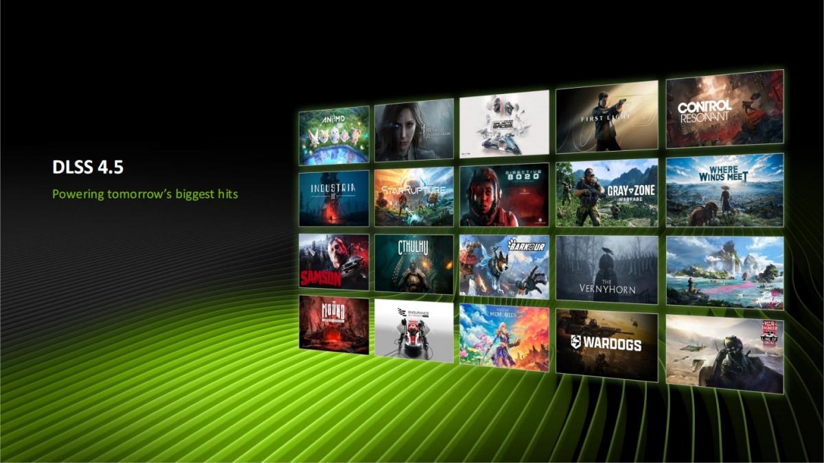 【英伟达发布DLSS4.5SDK】近日，英伟达发布了NVIDIADLSS