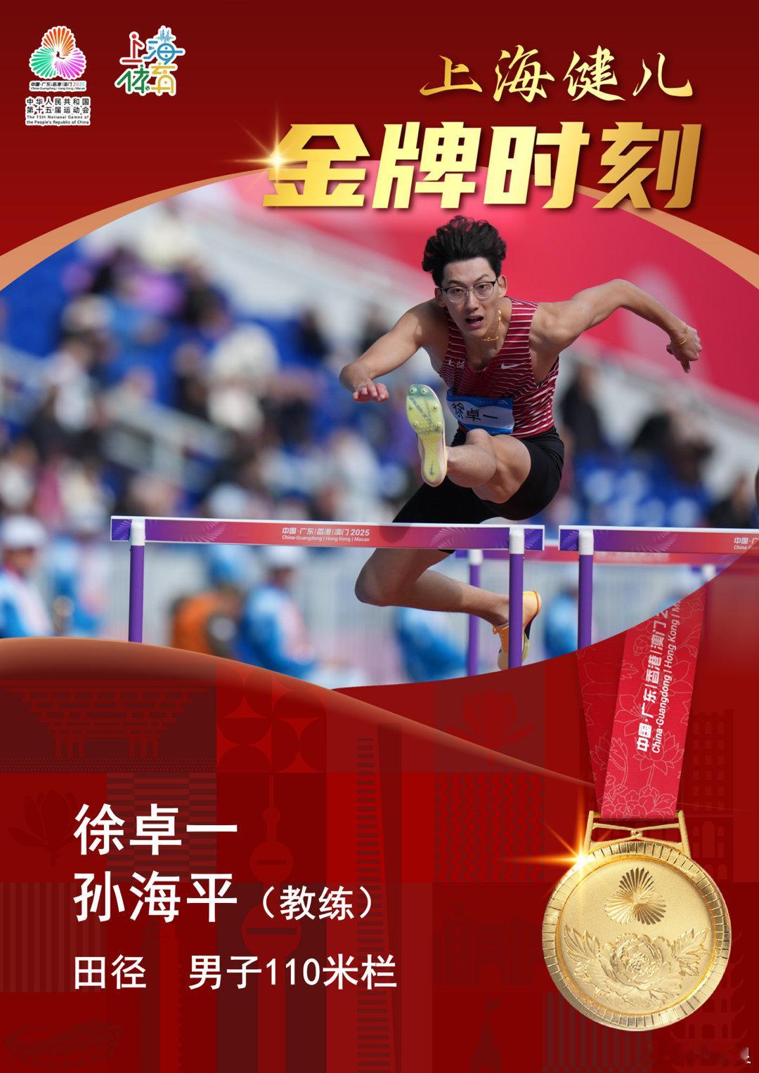 孙海平指导教出来的水平就是高啊，上海田径队的110米栏在国内常年保持优势，从亚洲