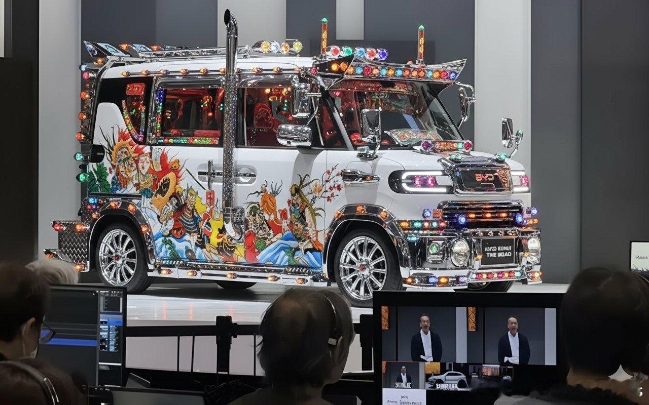 BYD的Kcar-RACCO标准图都看腻了吧，来点风味的[doge]第一台的涂装