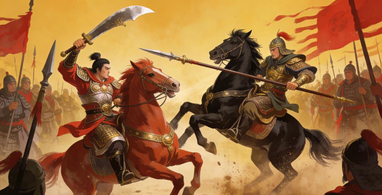 王双大战五员蜀将，杀二人败三人，魏延想要出战，诸葛亮说：“单打独斗他不是你的对手