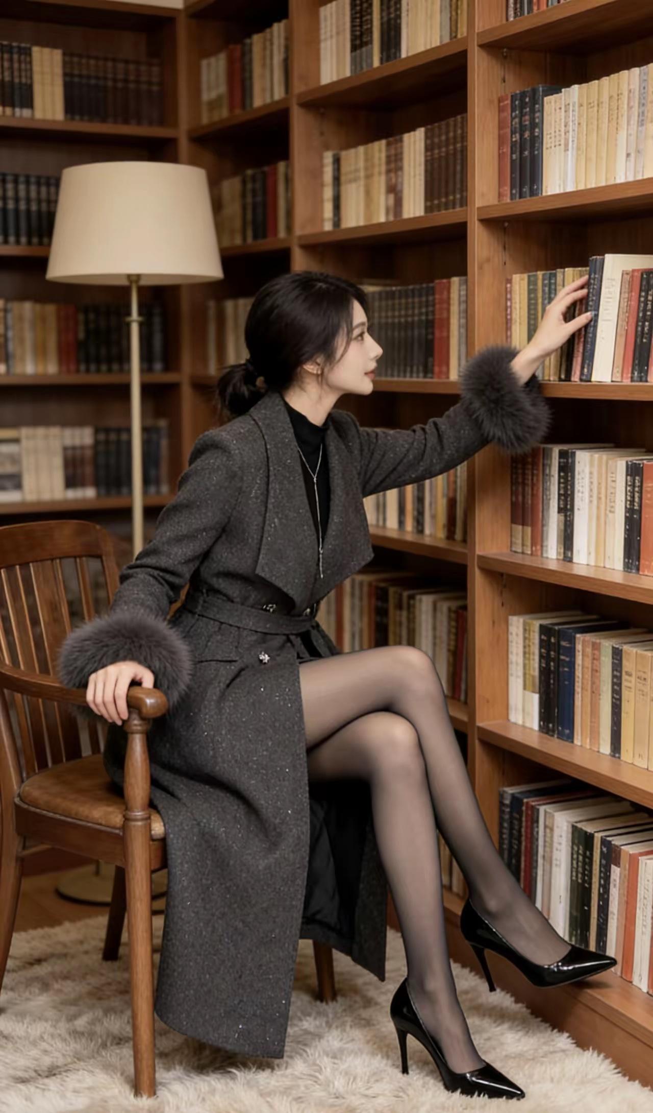 真正有气质的穿搭来自读书人。