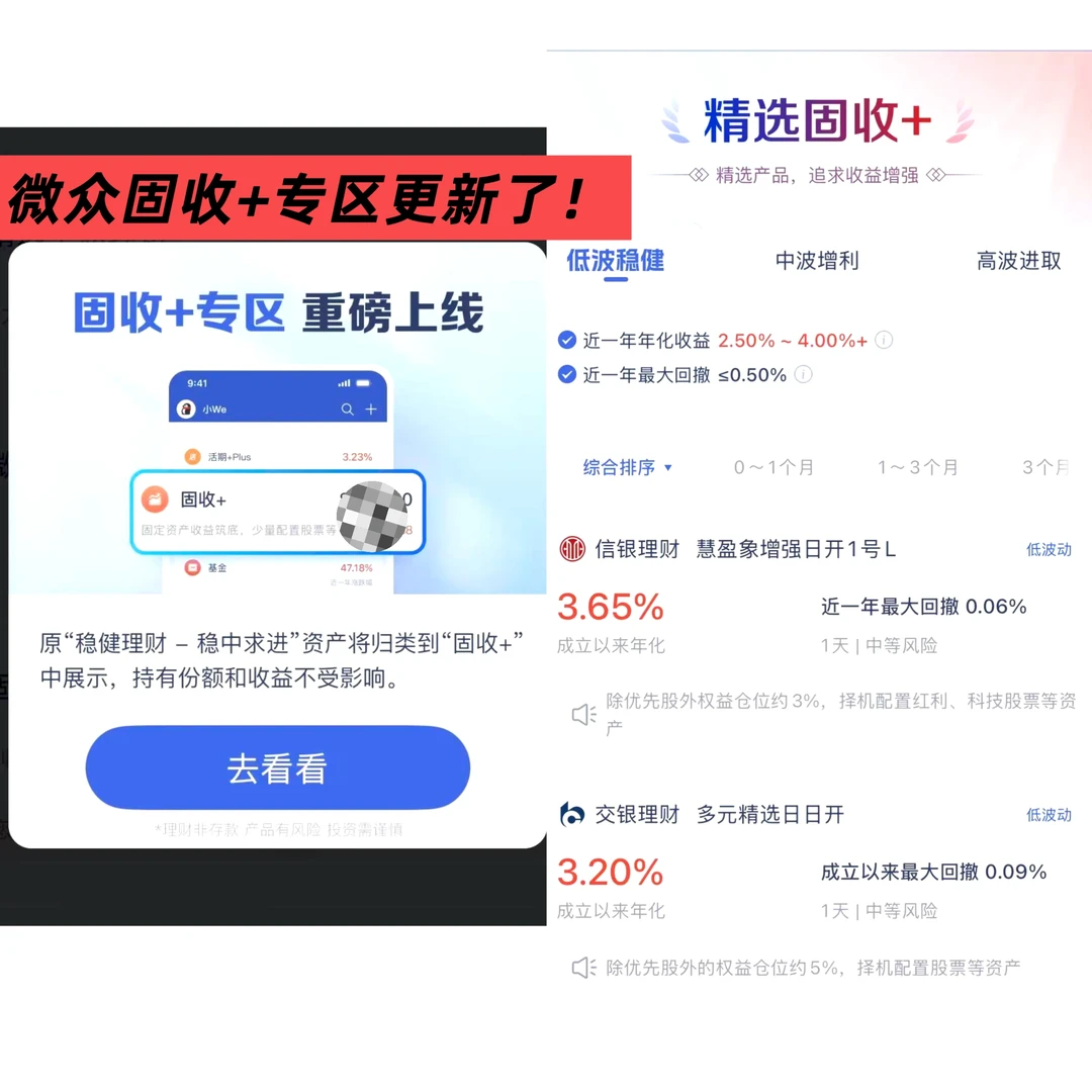 稳健理财入门｜我为什么长期选微众固收+