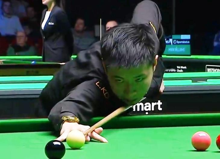 赵心童两杆过百，6-3击败墨菲，挺进球员锦标赛四强！  北京时间2月21日