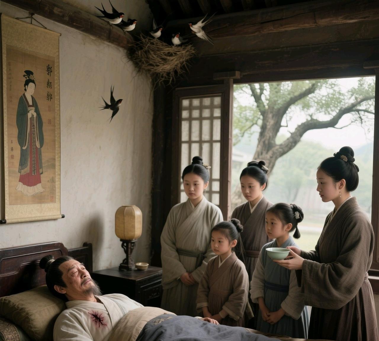 1403年，明朝开国功臣郭英临终前，把儿女叫到身边，语重心长道：“朱元璋杀了那么