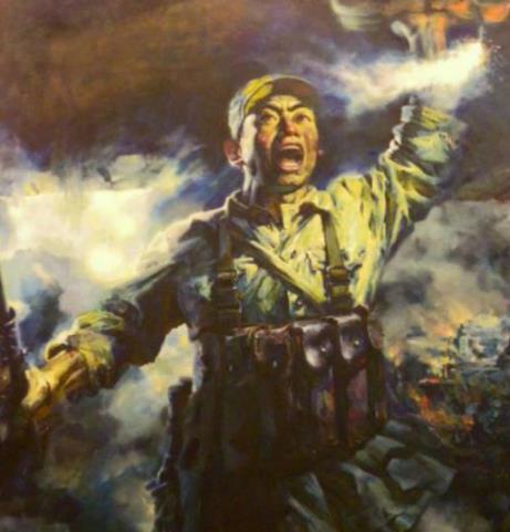 1948年5月25日，隆化，巨响之后，董存瑞烈士没有留下遗体。只找到烈士的一只鞋